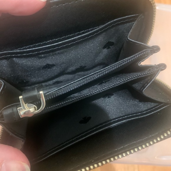 Kate, spade, black, small wallet. - Picture 4 of 4